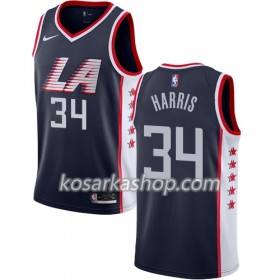 Dres Los Angeles Clippers Tobias Harris 34 Nike 2018-19 City Edition Navy Swingman